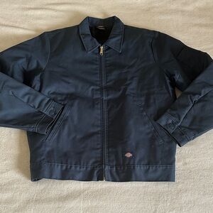 Dickies Men's Deep Blue Lightweight Jacket, Large